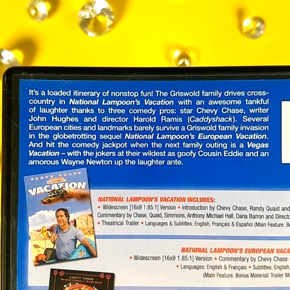 Vacation 3 Movie Collection DVD: Vacation, European Vacation, Vegas Vacation - Picture 6 of 16